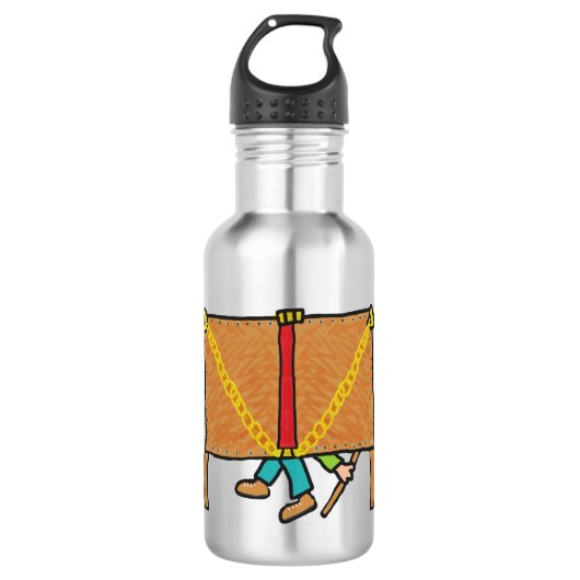 Escapologie Edelstahlflasche (Vorderseite)