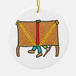 Escapologie Keramik Ornament