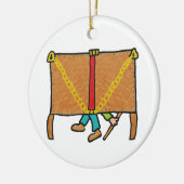 Escapologie Keramik Ornament (Links)