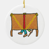 Escapologie Keramik Ornament (Hinten)