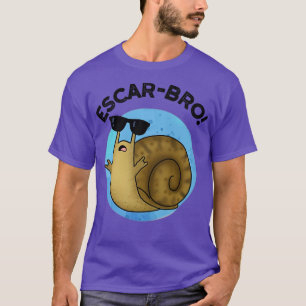 Escarbro Süße französische Escargot-Schnecke Worts T-Shirt
