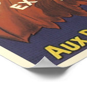 Escargot Mementrel Vintage Ad Poster (Ecke)