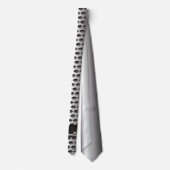 Escargots - Schneckenmuschel Krawatte (Rückseite)