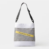 Escena del crimen tragetaschen mit langen trägern (Rückseite)