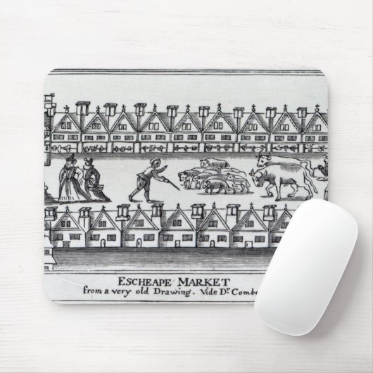 Escheape Markt Mousepad (Mit Mouse)