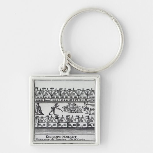 Escheape Markt Schlüsselanhänger (Vorne)