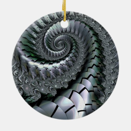 Escheresque Keramik Ornament (Hinten)