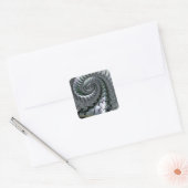 Escheresque Quadratischer Aufkleber (Umschlag)