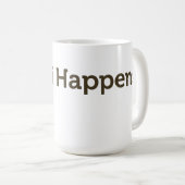 Escherichia Coli geschieht Kaffeetasse (VorderseiteRechts)