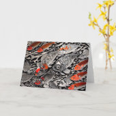 Escherisch Karte (Gelbe Blume)