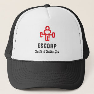 ESCORP Trkr Hat Blk Truckerkappe
