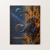 Escorpión Cósmico — Guardián del Planeta Alienígen Puzzle (Vertikal)
