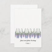 Escort-Karte Einladung (Vorne/Hinten)