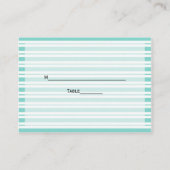 Escort-Karten #2 des nautischen Schiffes lt Blue W Platzkarte (Rückseite)