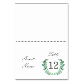 Escort-Karten für natürliche Verletzungen Tischnummer