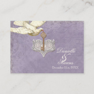 Escort Table Cards, Schlüssel zu meinem Herzen, Do Platzkarte