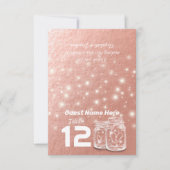 Escort-Tischnummer für Hochzeitssitze eingeklappt Einladung (Vorderseite)