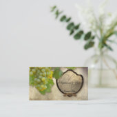 Escort Tischplatzierung Formaler Empfang Weinberg Platzkarte (Stehend Vorderseite)