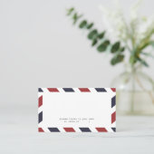 Escortkarte Platzkarte (Stehend Vorderseite)