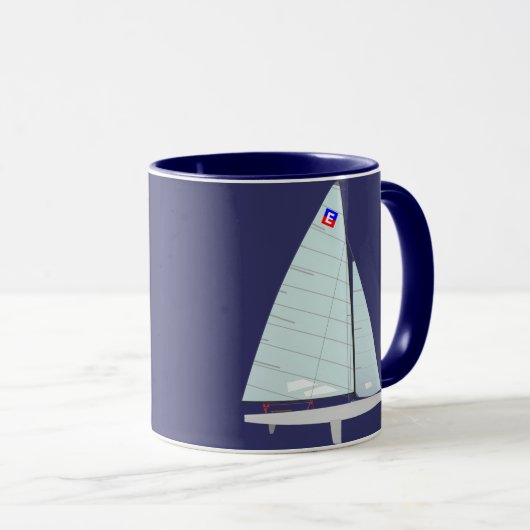 Escow-Klasse, die Segelboot läuft Tasse (VorderseiteRechts)