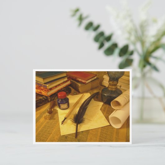 Escritorio Postkarte (Stehend Vorderseite)