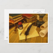 Escritorio Postkarte (Vorne/Hinten)