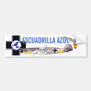 ESCUADRILLA AZUL AUTOAUFKLEBER