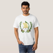 Escudo de armas de Guatemala - Wappen T-Shirt (Vorne ganz)