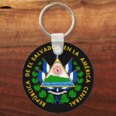 Escudo de El Salvador Schlüsselanhänger (Vorderseite)