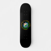 Escudo de El Salvador Skateboard (Vorne)