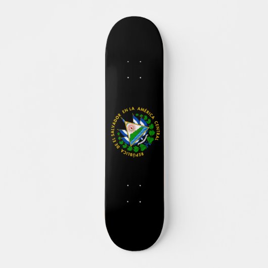 Escudo de El Salvador Skateboard (Vorne)