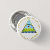 Escudo de Nicaragua Button (Vorne & Hinten)