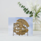 Escudo Nacional de México, Ensenada, BC - Postkarte (Stehend Vorderseite)