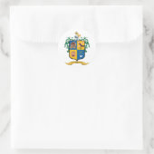 Escudo Tlaquepaque Jalisco, Mexiko Runder Aufkleber (Tasche)