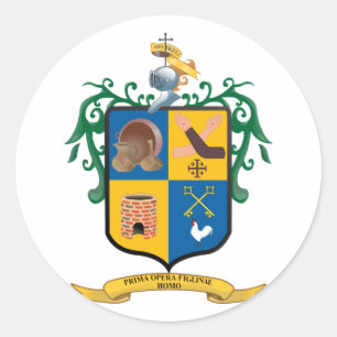 Escudo Tlaquepaque Jalisco, Mexiko Runder Aufkleber