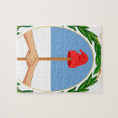 Escudode Argentinien - Wappen von Argentinien Puzzle (Horizontal)