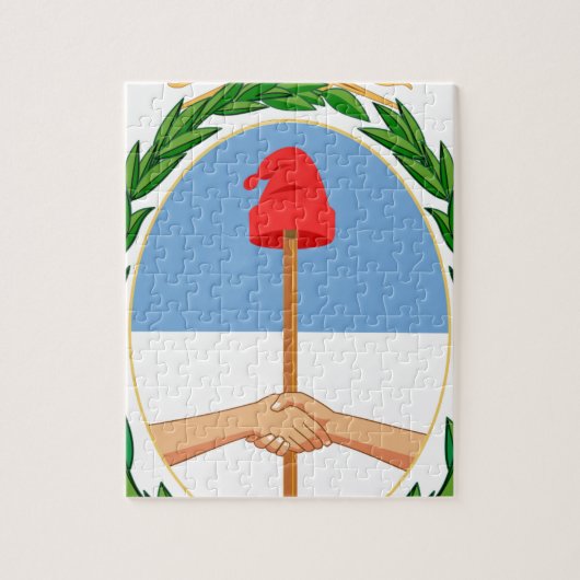 Escudode Argentinien - Wappen von Argentinien Puzzle (Vertikal)