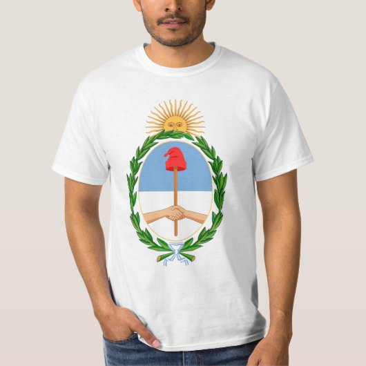 Escudode Argentinien - Wappen von Argentinien T-Shirt (Vorderseite)