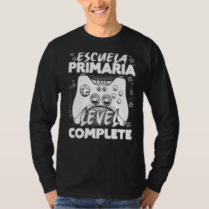 Escuela Primaria Abschluss Grad Student Gamer Kid T-Shirt
