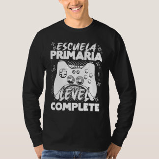 Escuela Primaria Graduation Grad Student Gamer Kid T-Shirt