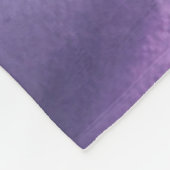 Esculpido de metal fosco, em roxo e lilás fleecedecke (Ecke)