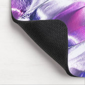 Esculpido de metal fosco, em roxo e lilás mousepad (Ecke)
