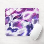 Esculpido de metal fosco, em roxo e lilás mousepad (Mit Mouse)