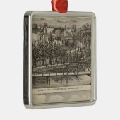 Esden, Clarywohnsitze Ornament Aus Metall (Rechts)