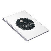 ESDK Klassisches Logospiralnotebook Notizblock (Rechte Seite)