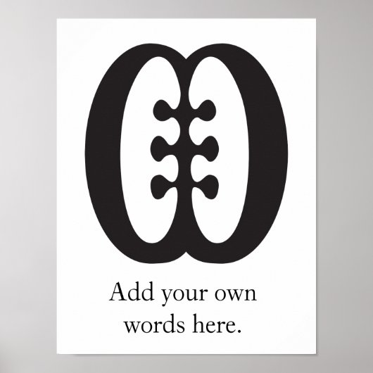 ESE NE TEKREMA | Freundschaft und Interdependenz Poster (Vorne)