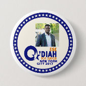 Ese O'Diah für NYC Bürgermeister 2017 Button (Vorderseite)