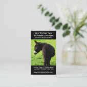 Esel-Bauer oder Ranch Visitenkarte (Stehend Vorderseite)