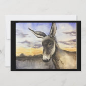 Esel Dankeskarte (Vorderseite)