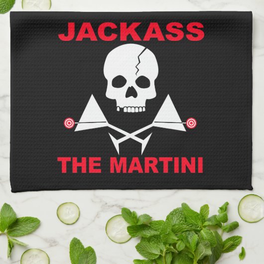 ESEL, DAS MARTINI-TUCH HANDTUCH (Gefaltet)